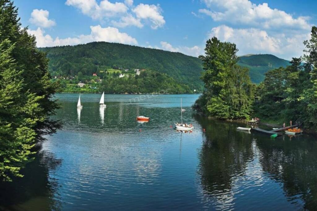 Komfortowy Nowoczesny Apartament Kustronia Z Garazem Balkonem Wanna Бельско-Бяла Экстерьер фото